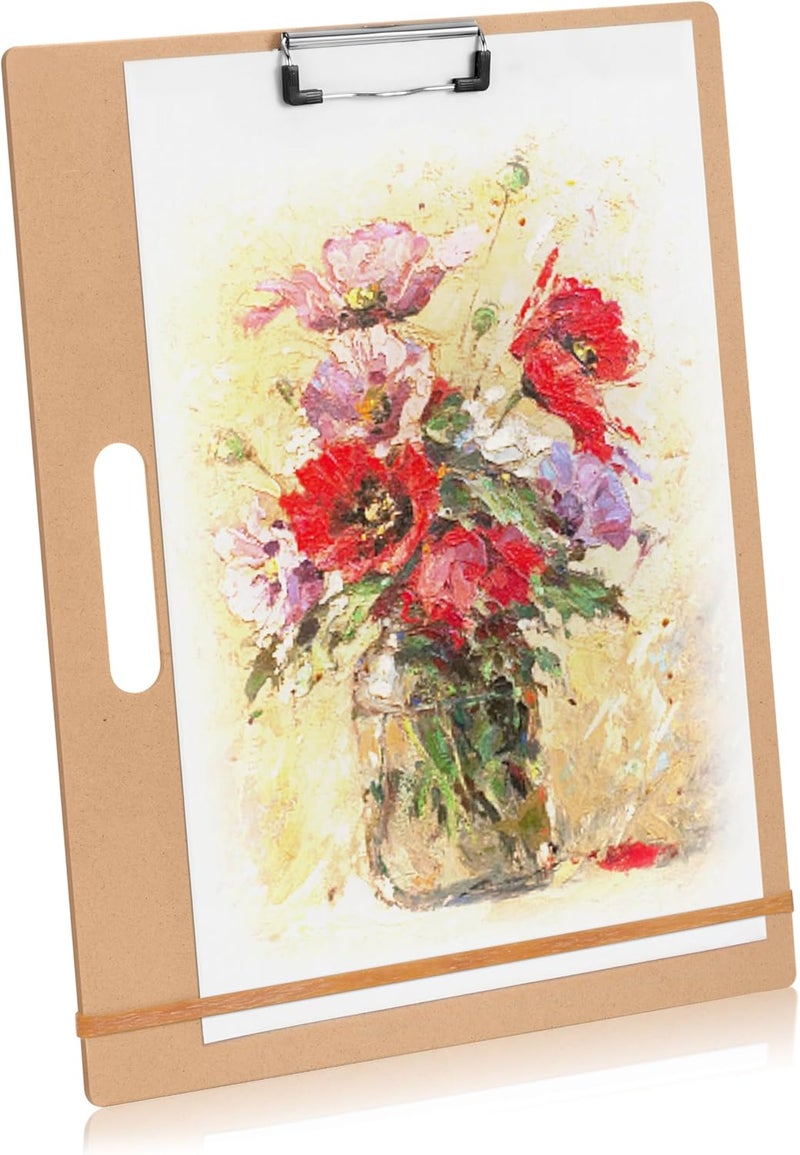 TX liteart 13" x 17" Artist Sketch Board with Handle - Portable Clipboard for Painting and Drawing, Art Supplies for Adults by - Image 1